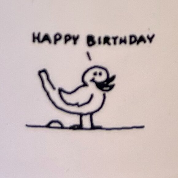 Vintage Birthday Poem Mug Jim Dale ~ Recycled Paper Products ~ Getting Old Gift - Picture 4 of 8